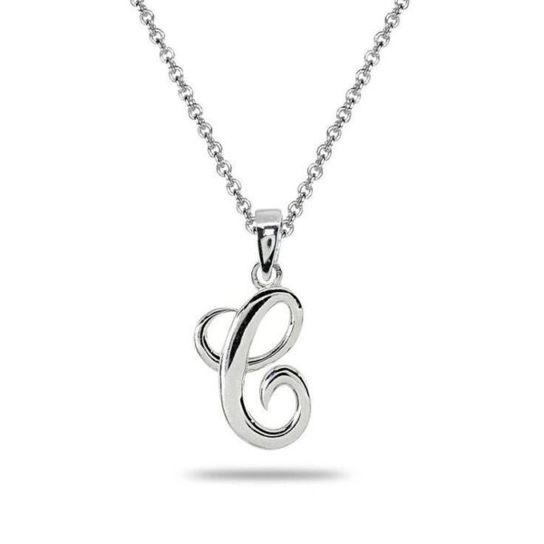 Stainless Steel Alphabet Necklace